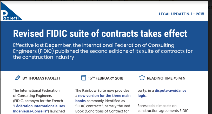 Fidic Blue Book Pdf 17